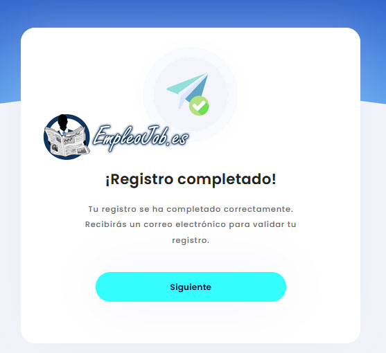 confirmación de registro competado bono cultural