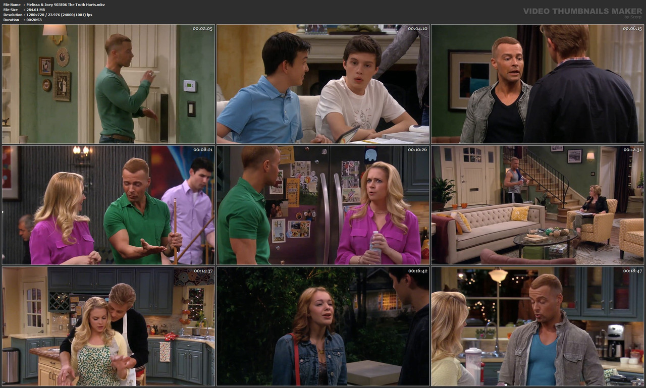 Melissa & Joey S03E06 The Truth Hurts.mkv