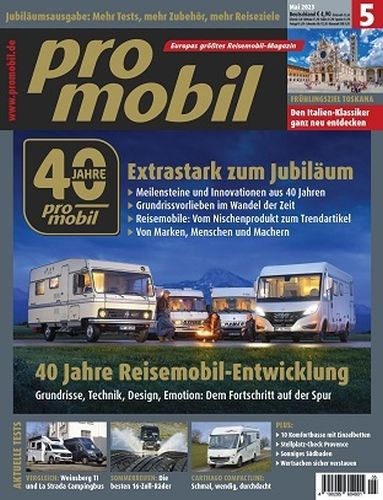 Cover: Promobil Reisemobilmagazin  No 05 2023
