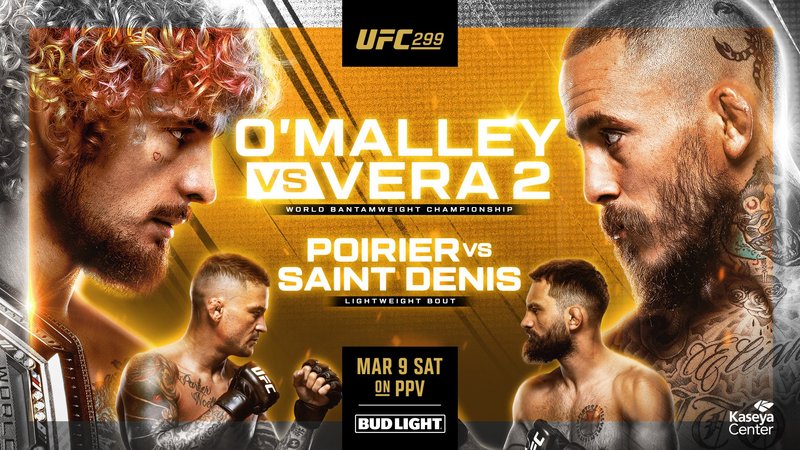 Пуснаха постера за UFC 299