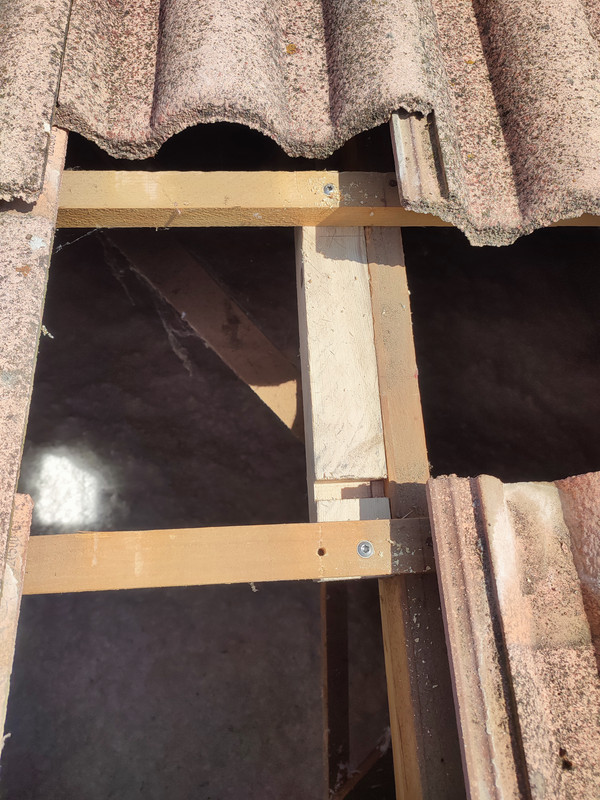 Panneaux - Fixation fermettes (2)