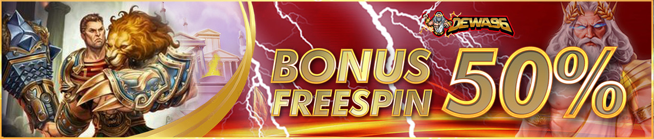 BONUS FREESPIN 50%