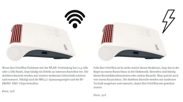 Angebote gebrauchte FRITZ!Boxen Angebote gebrauchte FRITZ!Boxen