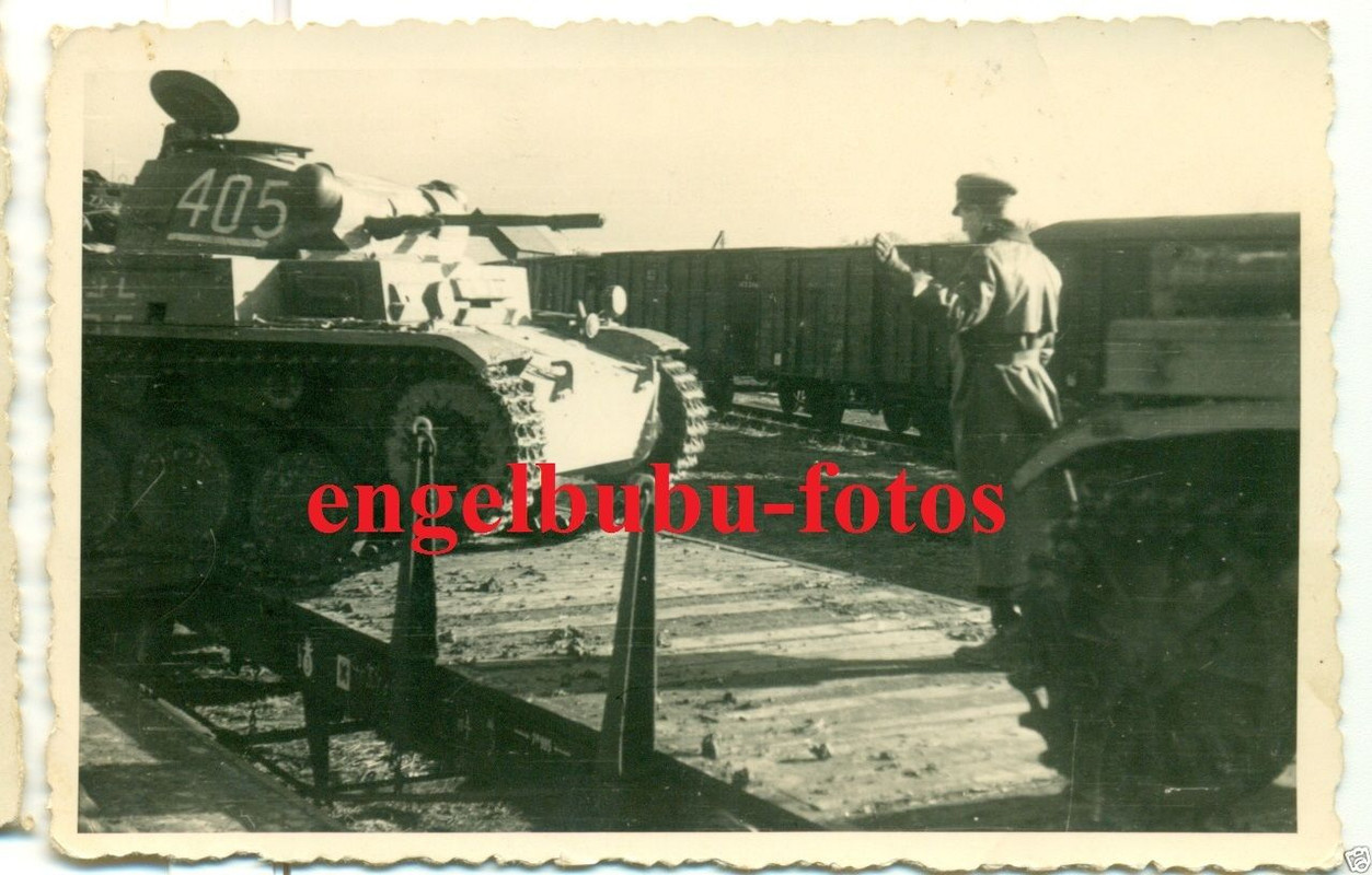 PANZER - Dtsch. PANZER III mit 405 - Selt. Ausfü