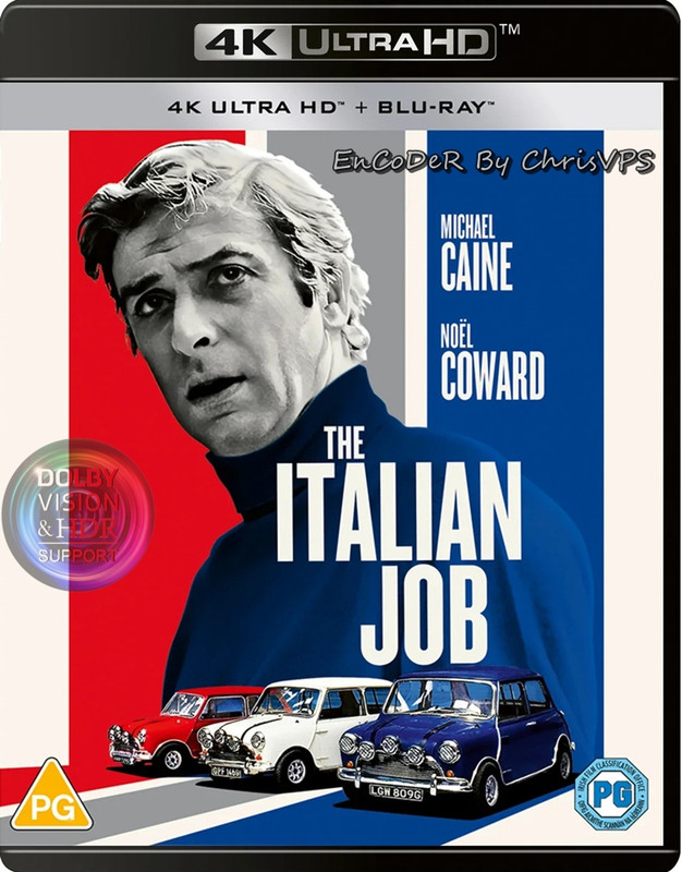 Włoska robota / The Italian Job (1969) MULTI.HDR.DoVi.Hybrid.2160p.BDRemux.DTS.HD.MA.AC3-ChrisVPS / LEKTOR i NAPISY