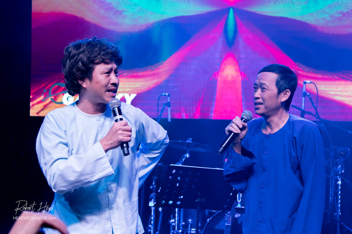 Hoai Linh and Huynh Tien Khoa