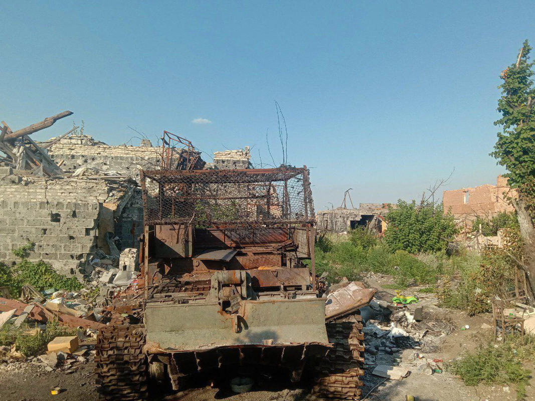 1030 BTS-4A armoured recovery vehicle destr 15 07 24