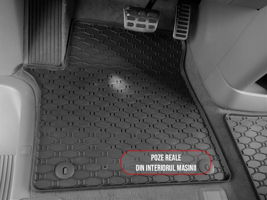 Set 3 covorase Hyundai Staria 2/3 MÃst 2022-prezent, din cauciuc 100%, compatibile cu autoturismul HYUNDAI Staria