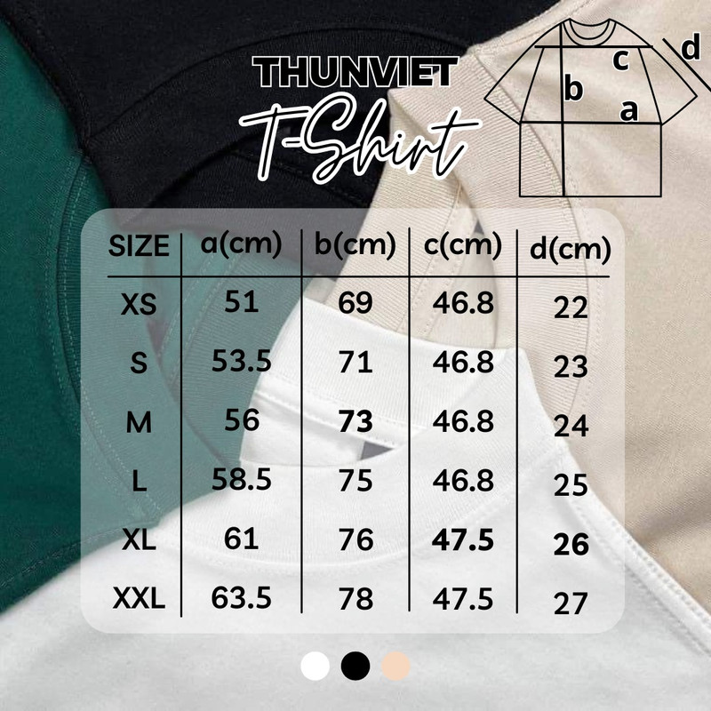 Size Chart Áo