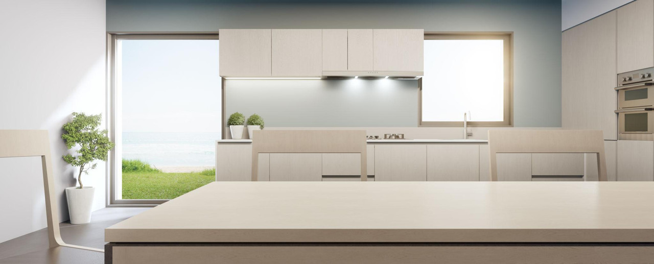 Marble kitchen countertop protection film