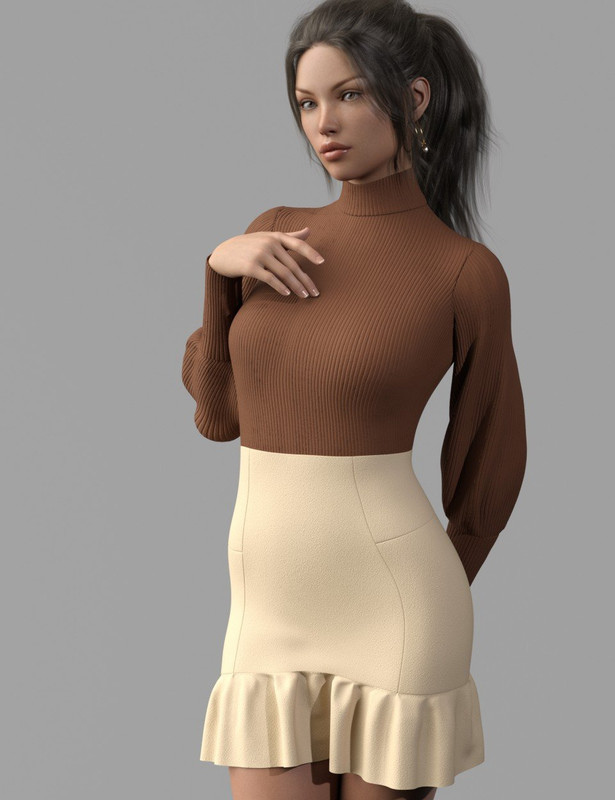 dforce Sasshire Outfit for Genesis 8 Females