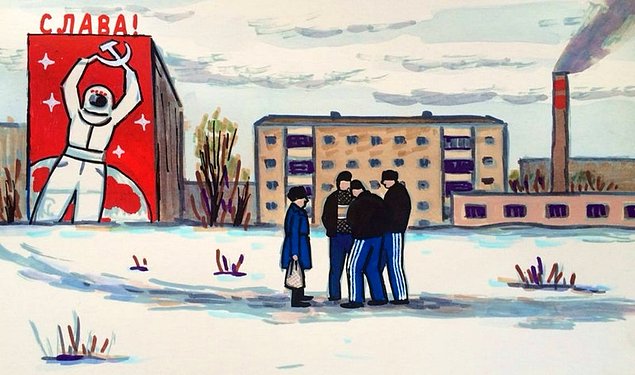 Эти 34 рисунка о детстве в СССР от советской девочки словно поворачивают время вспять