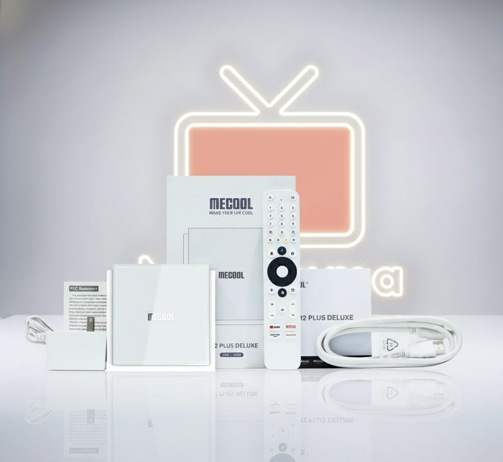 Mecool KM2 Plus Deluxe – Android TV Box (4GB/32GB) WiFi 6