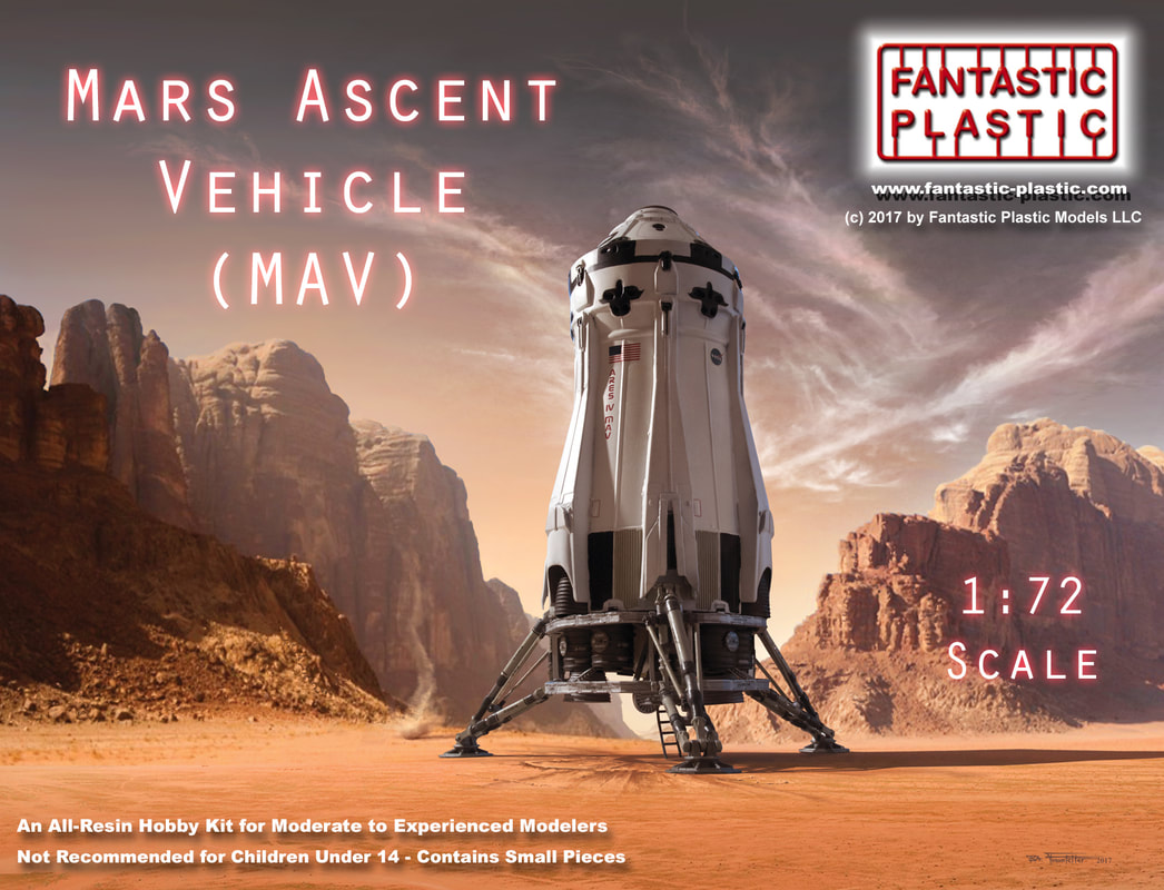10 Mars Ascent Vehicle Fantatic Plastic
