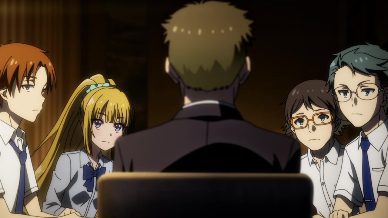 [SubsPlease] Youkoso Jitsuryoku Shijou Shugi no Kyoushitsu e S2 - 01 (720p) [E191F0D9].0001