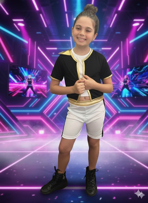 0000NEW CONJUNTO HUNTRIX NEGRO