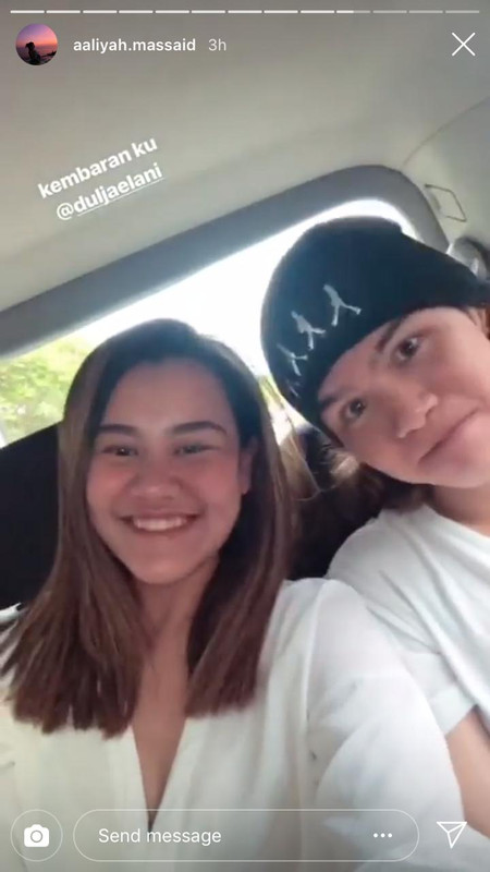 Aaliyah Massaid dan Dul Jaelani