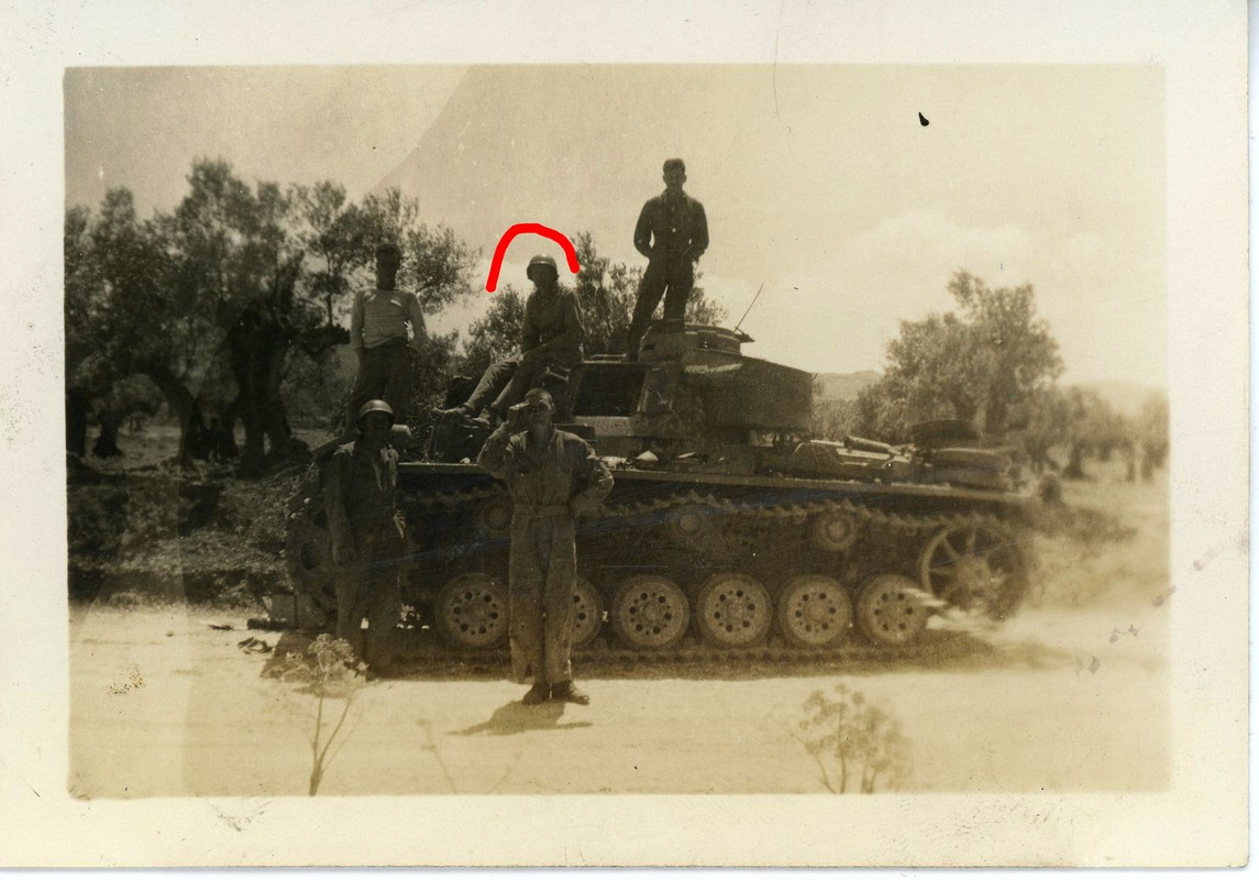 Südfront Italien  Panzer III Tank Foto