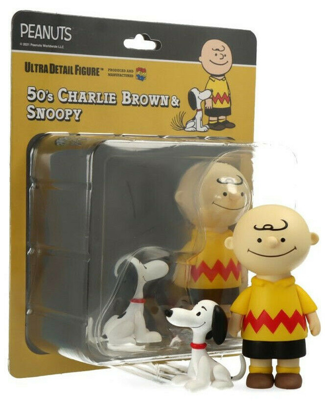 Peanuts mini figurine Medicom UDF 50's Snoopy & Charlie Brown série 12 n° 618 - Imagen 3 de 6