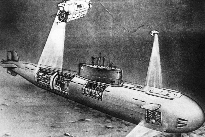 Гибель атомной подводной лодки К-278 «Комсомолец» - интересные факты Гибель атомной подводной лодки К-278 «Комсомолец» - интересные факты