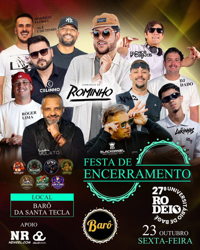 Festa de Encerramento Rodeio Universitário