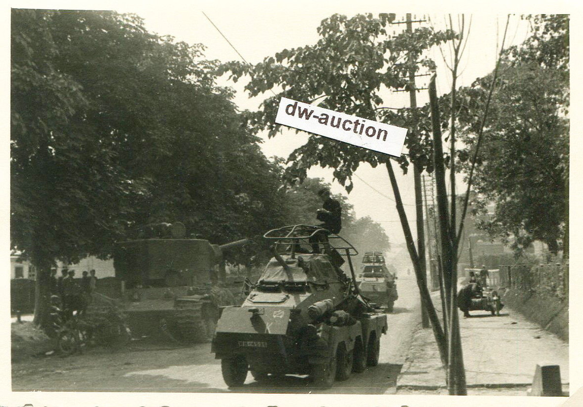 Rußland , acht Rad Panzer Spähwagen mit Kennung