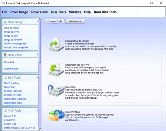 Lazesoft Disk Image and Clone 4.7.1.1 Professional / Server Edition