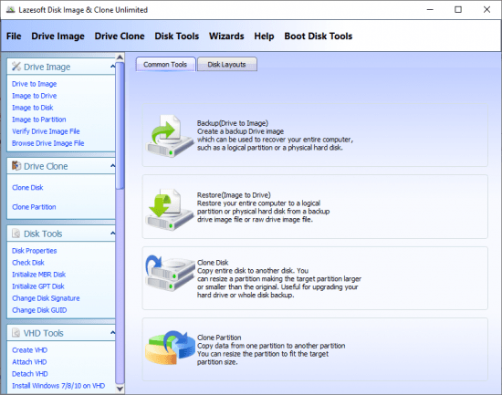 Lazesoft Disk Image and Clone 4.7.2.1 Professional / Server Edition