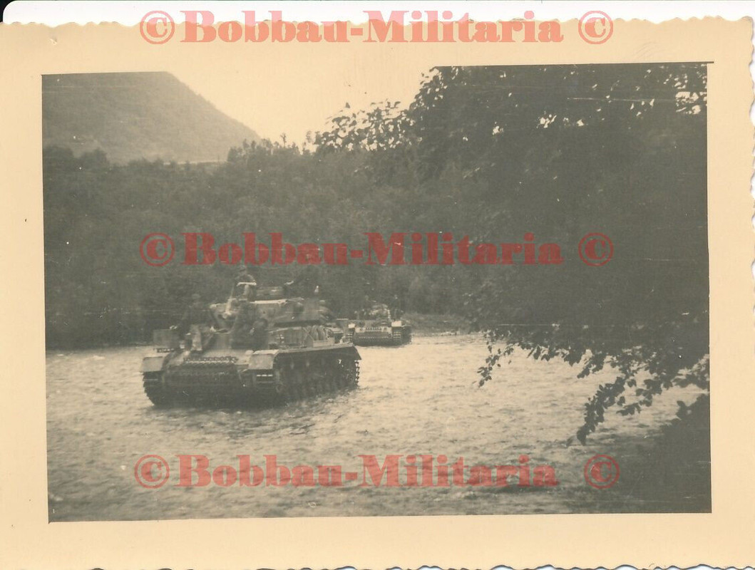 V902 Italien 1944 Wehrmacht Panzerkampfwagen IV Turmschürzen camo Bandenkampf !