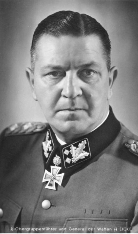 SS-Obergruppenführer Theodor Eicke SS-Obergruppenführer Theodor Eicke