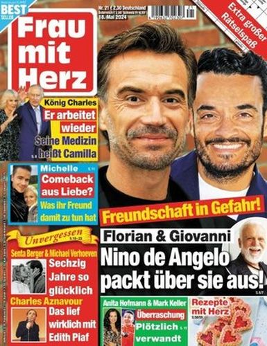 Cover: Frau mit Herz Magazin No 21 vom 18  Mai 2024