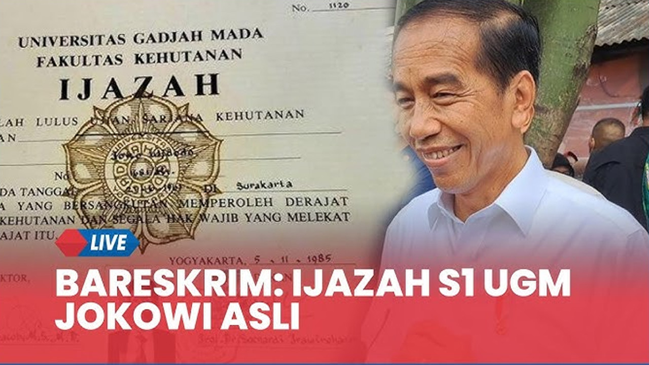 Bareskrim Polri Nyatakan Ijazah Jokowi Asli, Ini Penjelasan Lengkap dan Proses Forensik
