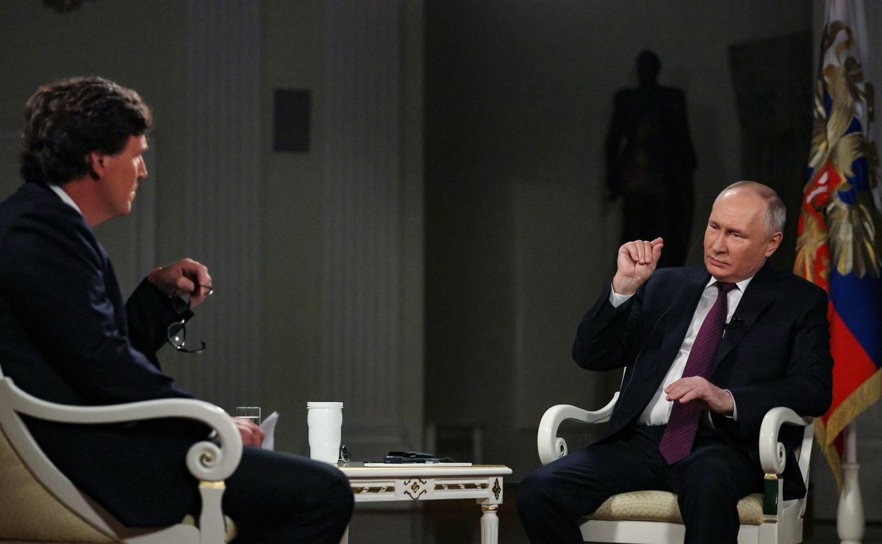 По поводу интервью Путина американскому журналисту Т. Карлсону