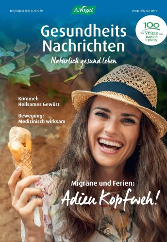 Cover: Gesundheits Nachrichten Magazin No 07-08 Juli-August 2023
