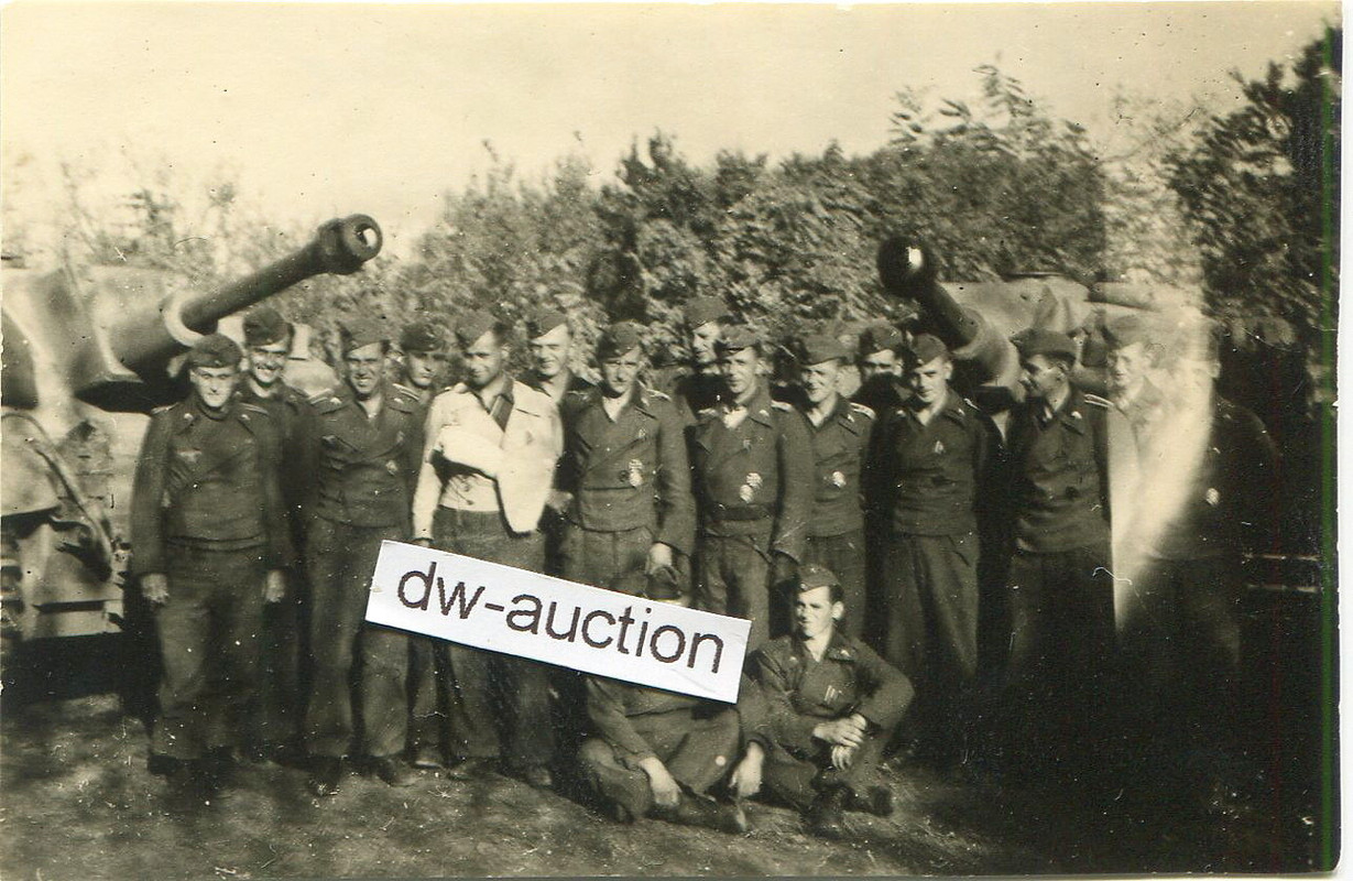 Sturmgeschütz Abt. , Stug Langrohr mit Lt. Schoe