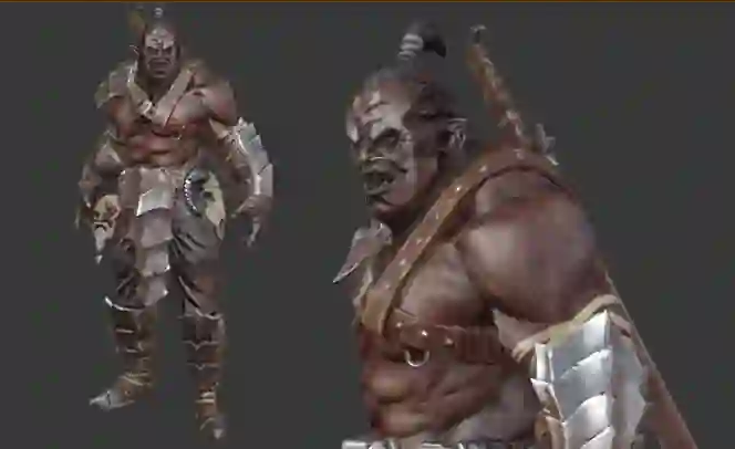 Character Orc 4 26 Unreal Engine