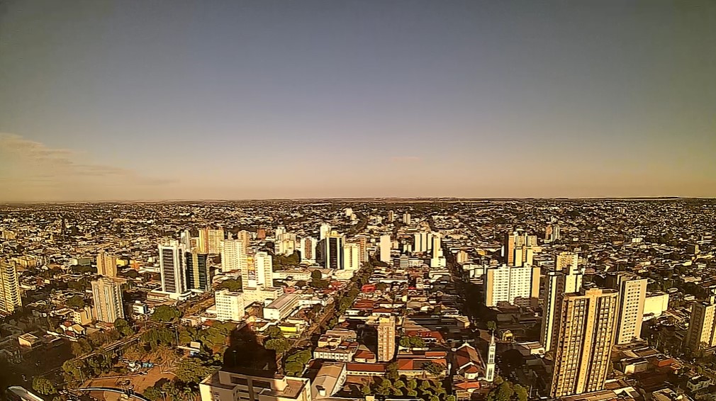 Campo Grande nesta manhã de quarta-feira