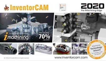 InventorCAM 2020 SP1 HF1 for Autodesk Inventor 2018 2021 (x64) Multilanguage