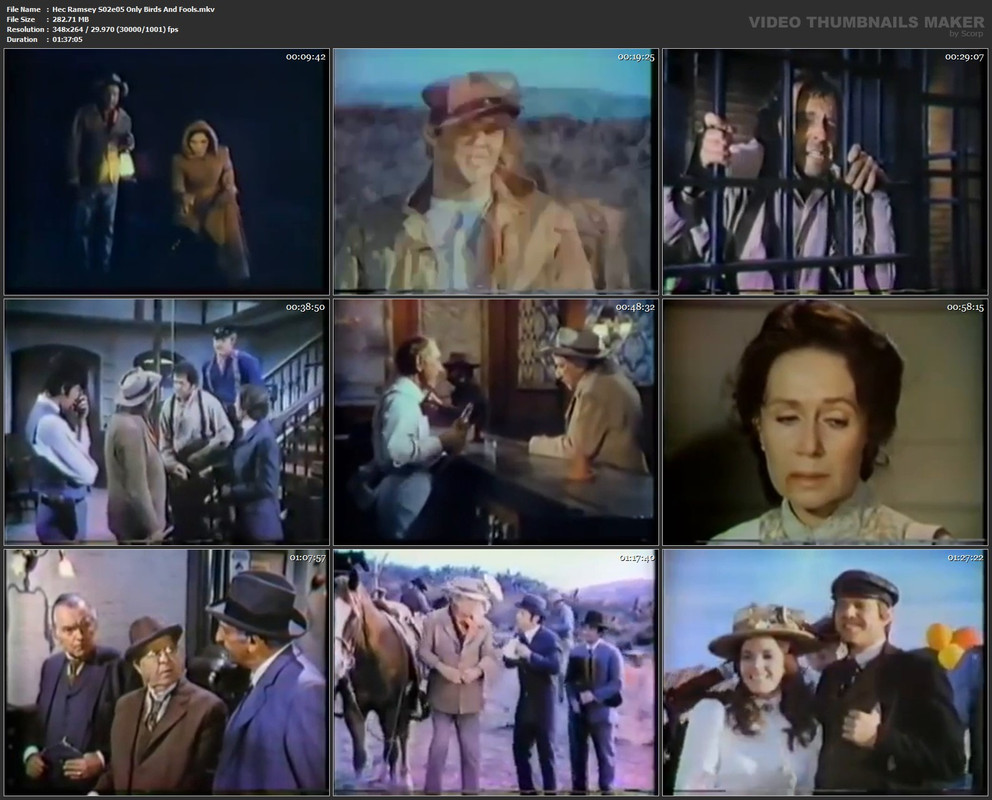 Hec Ramsey S02e05 Only Birds And Fools.mkv