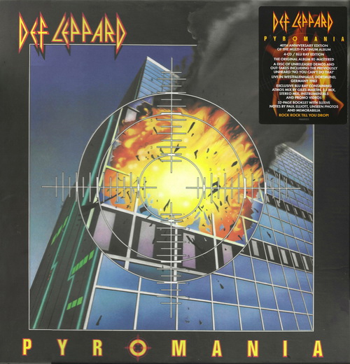Def Leppard - Pyromania (1983) 4 x CD, 40th Anniversary, Reissue, Remastered, Virgin EMI Release; Mercury Records Limited; Universal Music Recordings (1983) [FLAC]