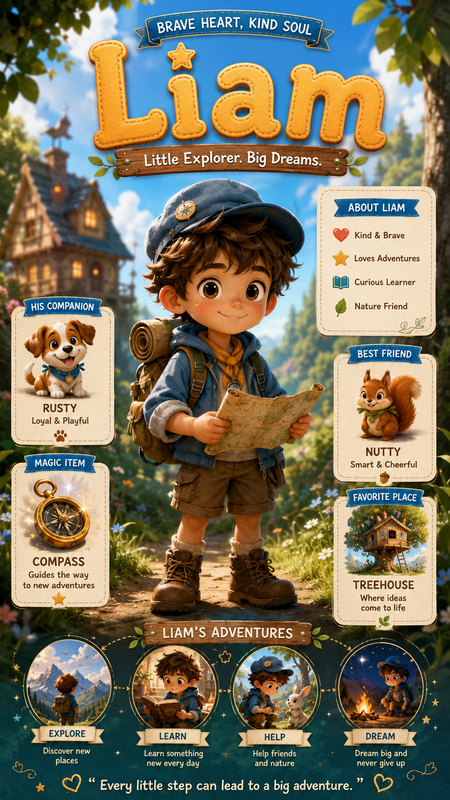 Kids Storybook Character Generator