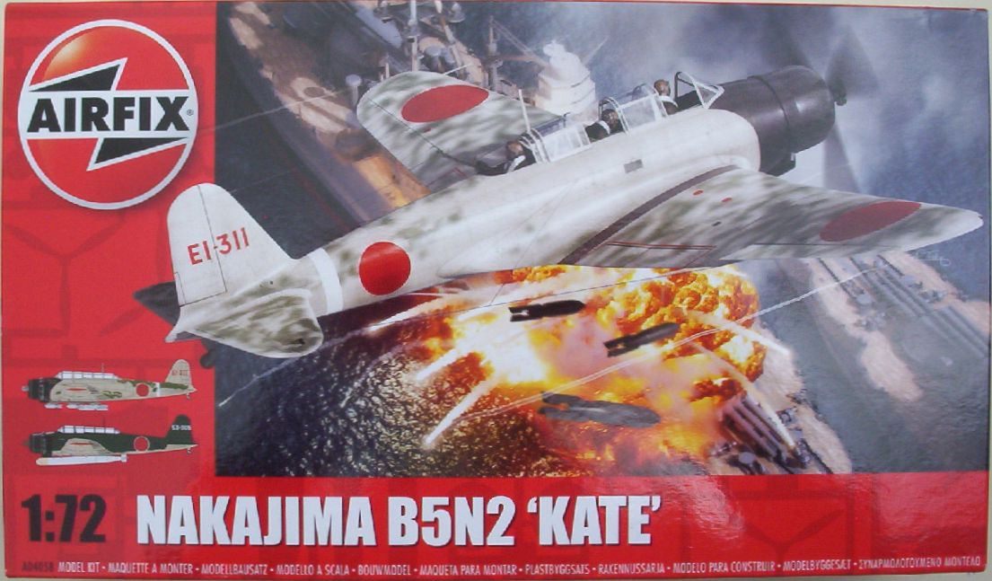 Airfix 72 Nakajima B5N2 Kate