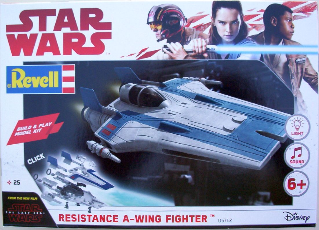 Revell 44 Resistance A-Wing Fighter Blue