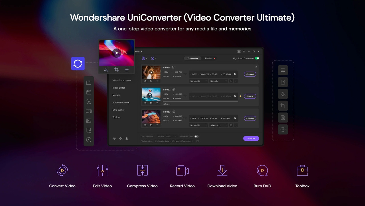 Wondershare UniConverter Descarga para Windows 1