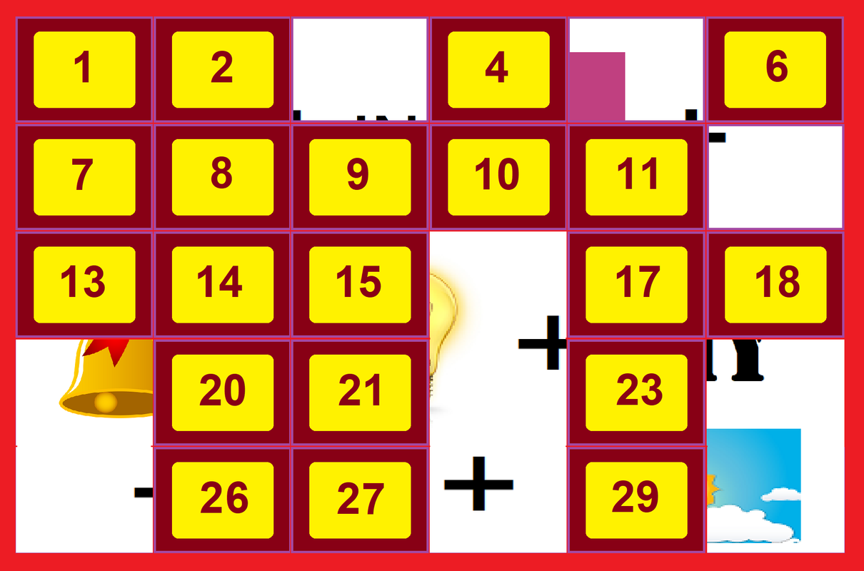 Classic Concentration Game Two Puzzle