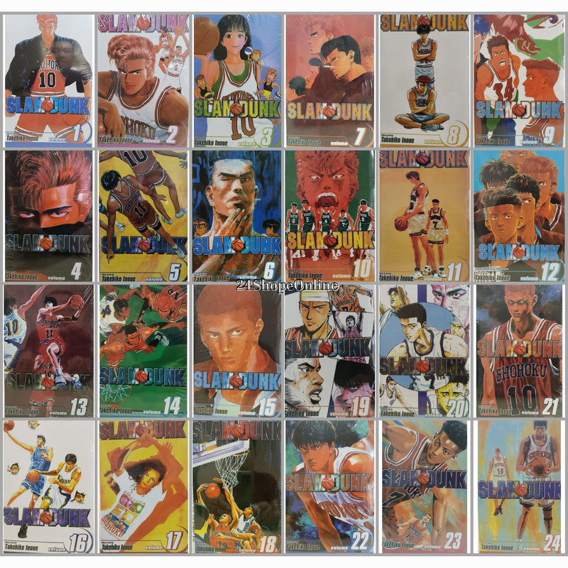SLAM DUNK Takehiko Inoue Manga English Comic Volume 1-31 End