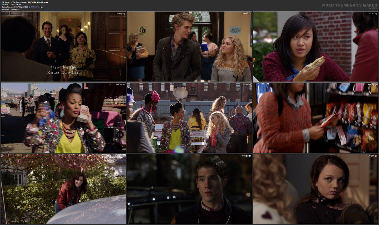 The Carrie Diaries S01E02 Lie With Me.mkv