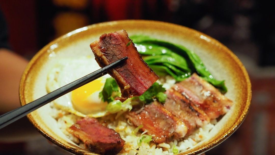 Salah satu makanan di restoran milik penyanyi Afgansyah Reza, Hatchi.