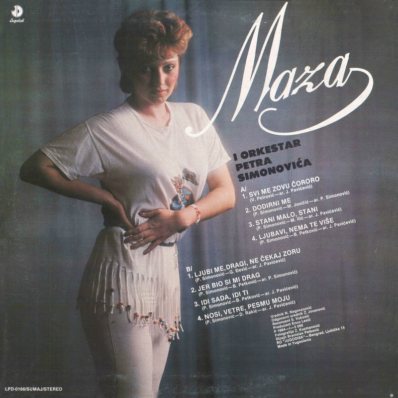 Biljana Petkovic Maza 1984 z