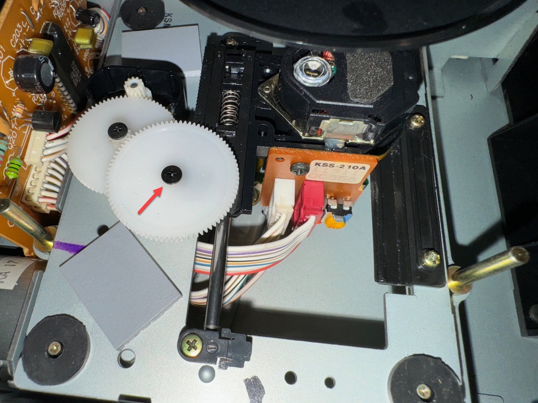 MCD7008 laser removal